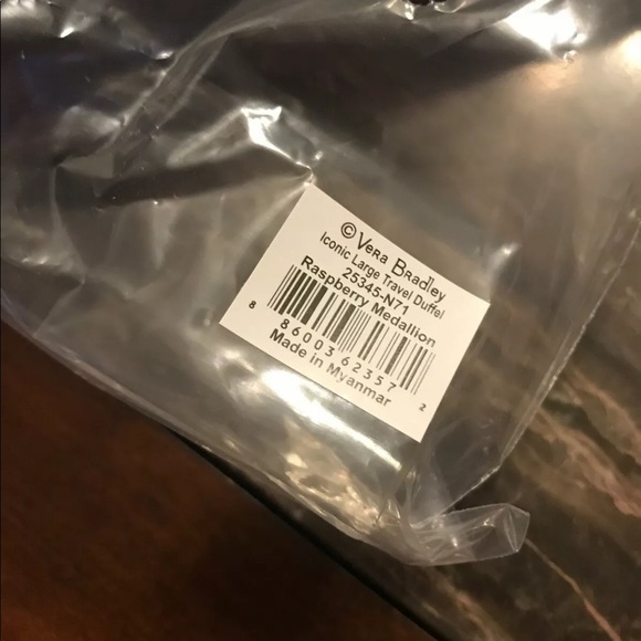 Vera Bradley Large Duffel Travel Bag - Picture 5 of 10